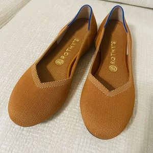 Rothy's The Flat in Fawn Classic Ballet Slip On Size 9.5